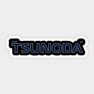 YUKI TSUNODA 2023 Sticker